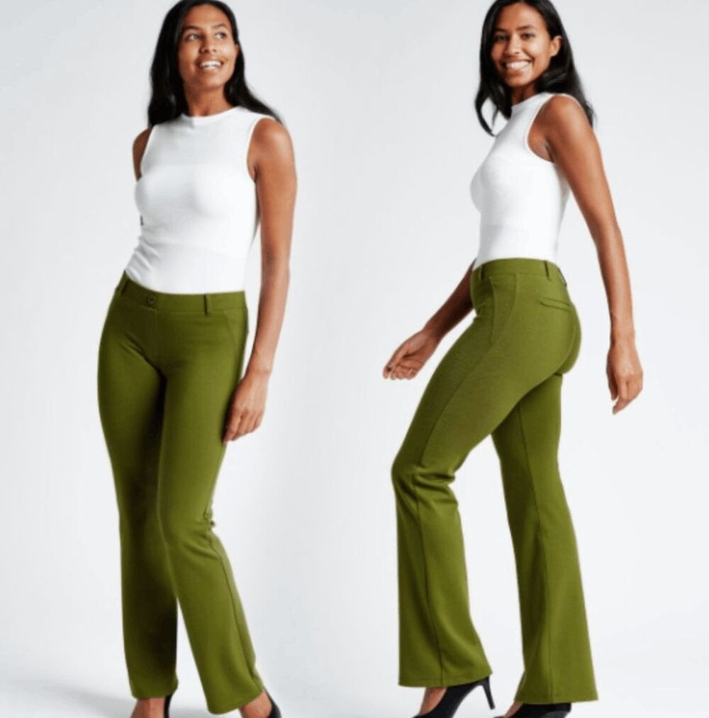 New Betabrand Fern Twill Bootcut Dress Pant Yoga Pants XXLarge Petite